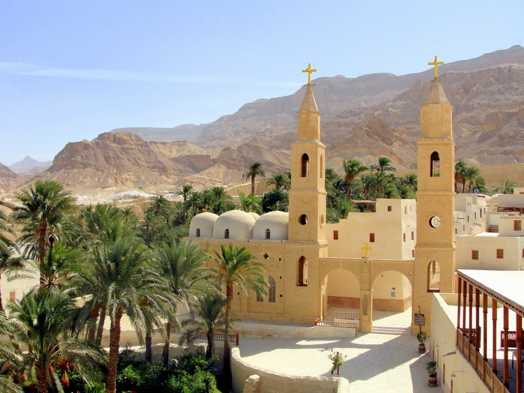 Wadi El Natron Coptic monasteries from Alexandria Port