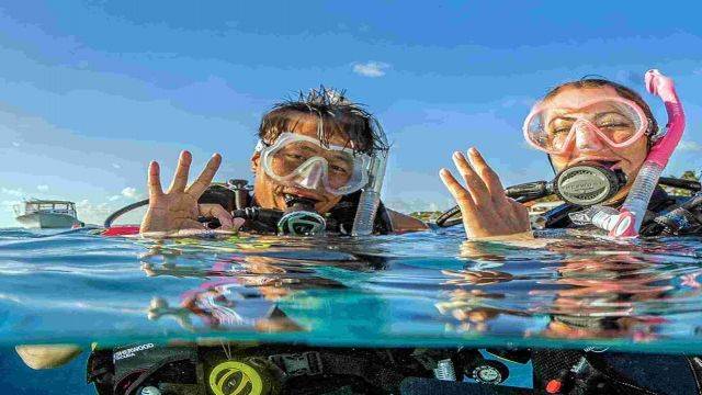 padi scuba diving in Portghalib