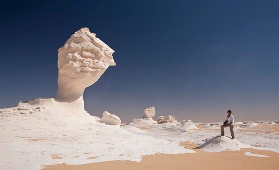 Excursions dans le désert blanc au Caire