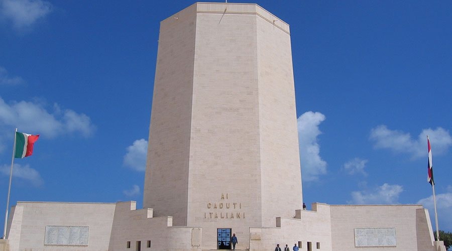 The Italian Memorial in El Alamein 