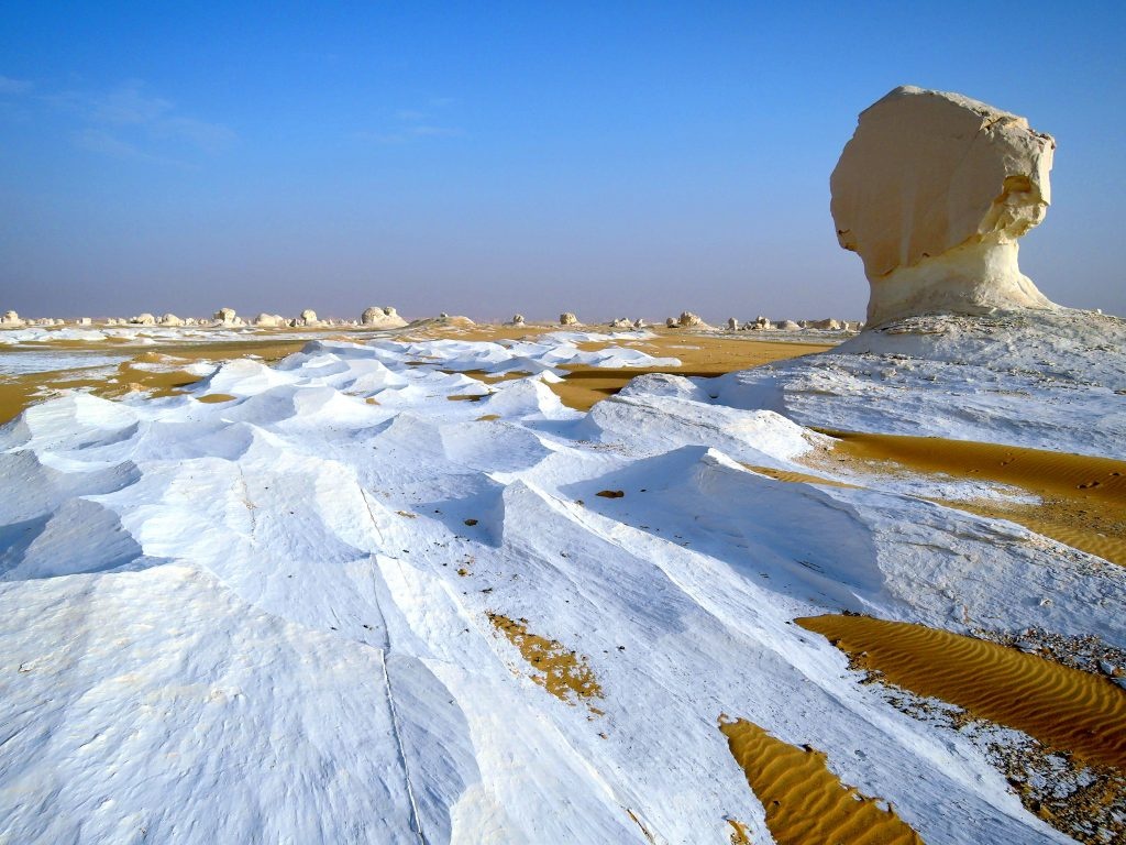 white desert