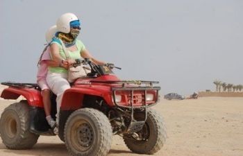 Super Desert safari by Quad from Sahel Hashesh