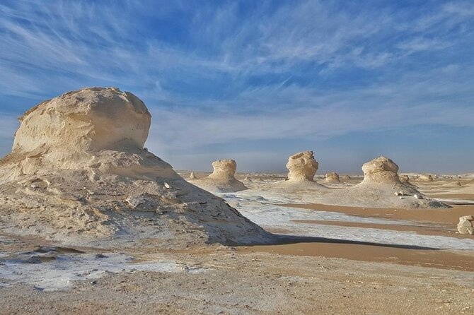 2 Day tour to the White Desert and Bahariya Oasis from Hurghada by flight