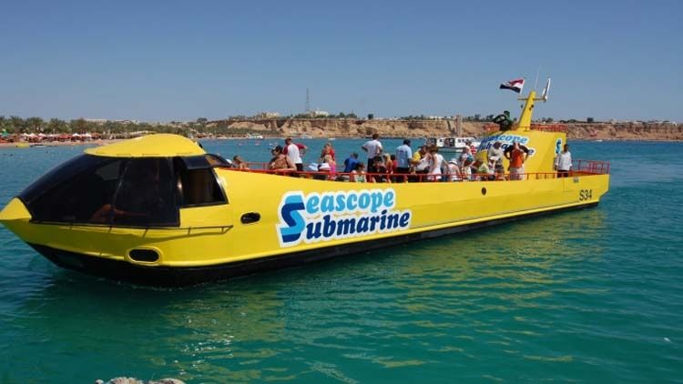Submarine, Seascape Trip from Sahel Hashesh