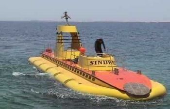 sindbad submarine adventure from Makadi