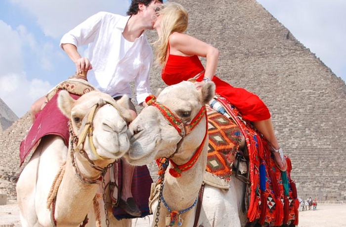 Huwelijksreis naar Egypte