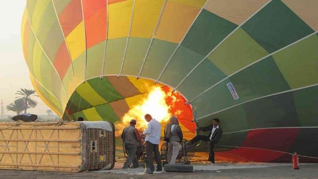 luxor tweedaagse excursie vanuit Portghalib met heteluchtballon